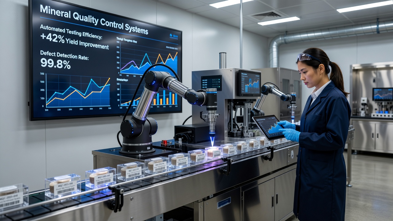 Examining Efficiency Gains from Automated Testing in Mineral Quality Control Systems